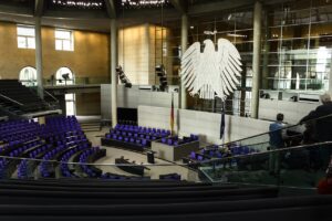Plenarsaal im Bundestag